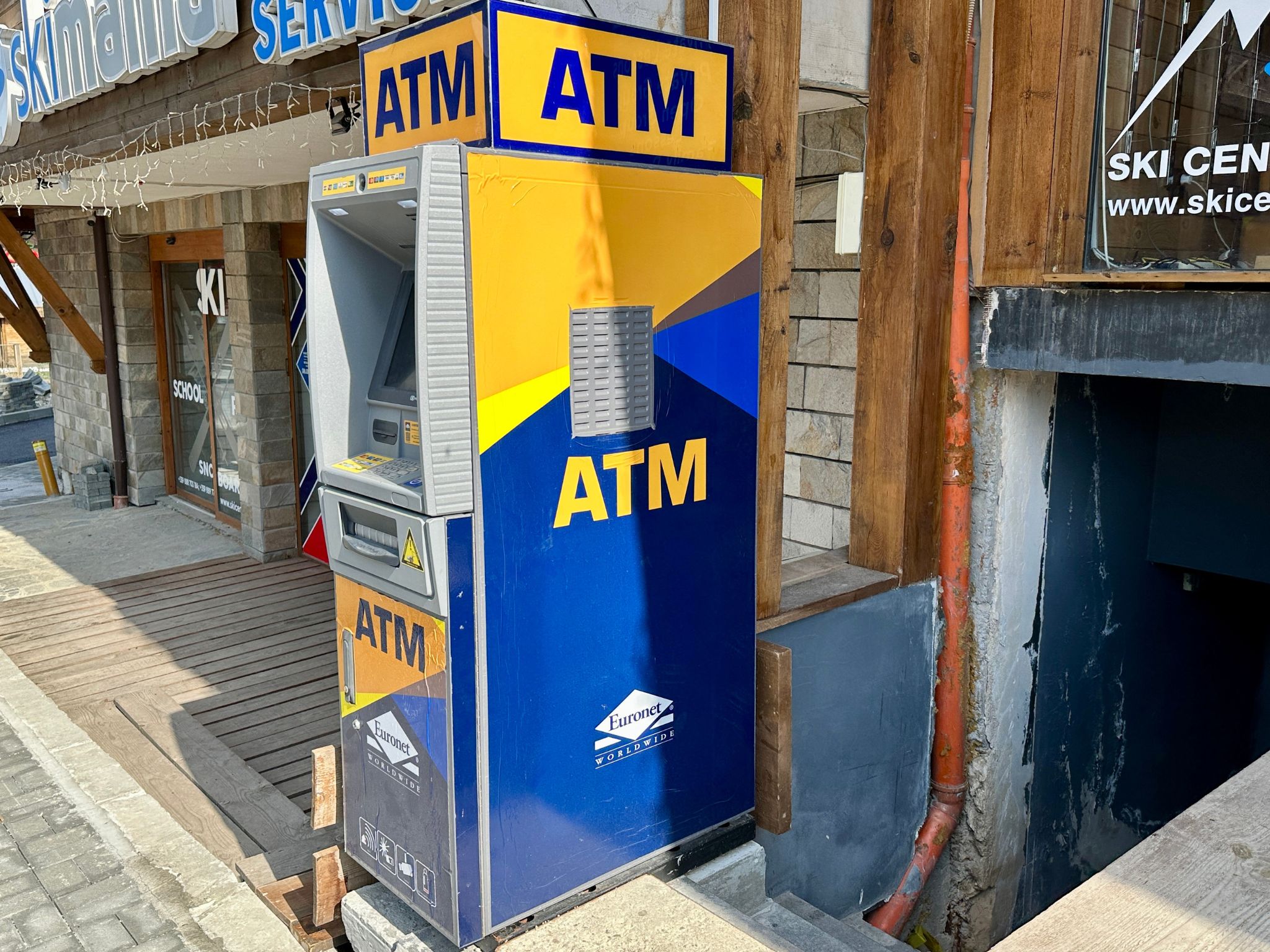 Euronet Geldautomat Bulgarien