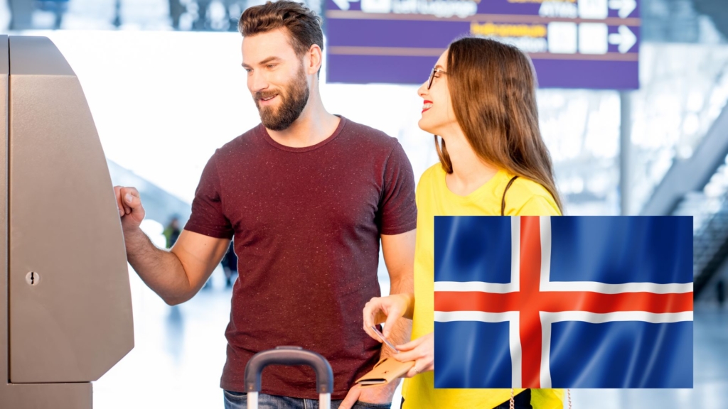 Geld abheben in Island Flughafen
