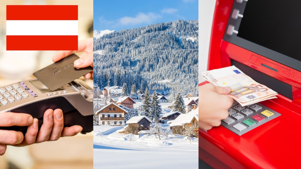 Geld abheben und bezahlen in Oesterreich