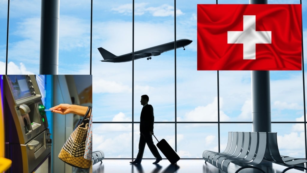 Geld abheben Schweiz Flughafen