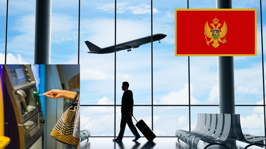 Geld abheben Flughafen Montenegro