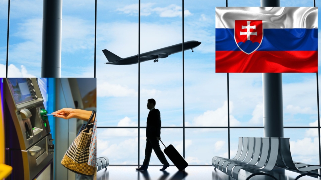 Geld abheben bezahlen Flughafen