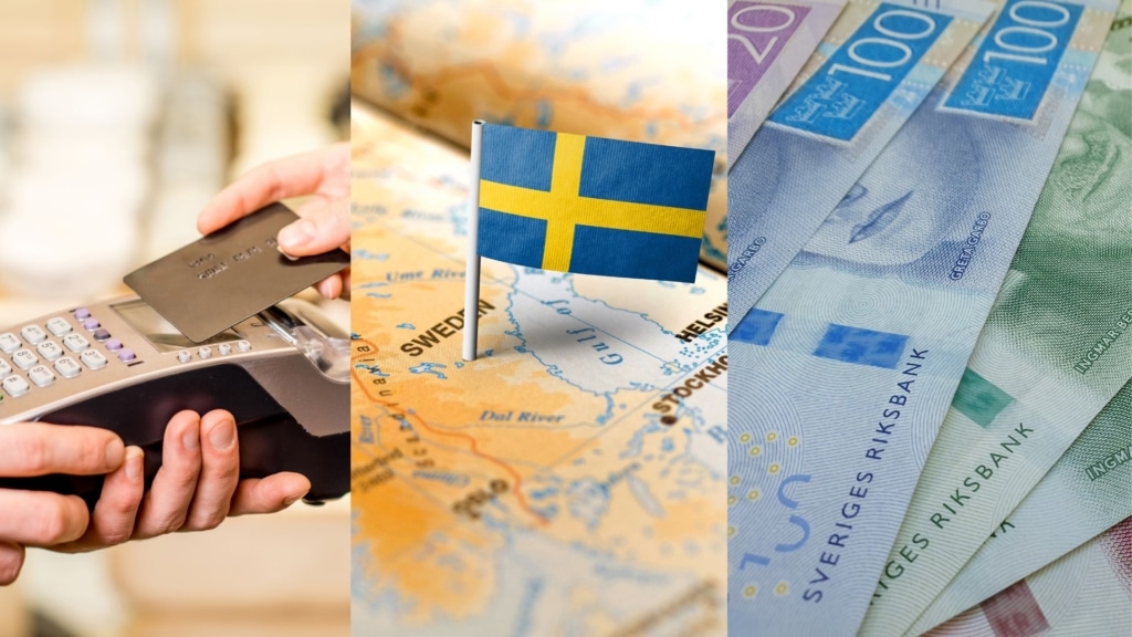 Geld abheben bezahlen Schweden