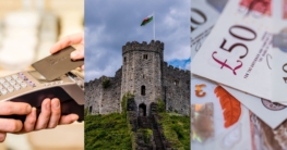 Geld abheben bezahlen Wales