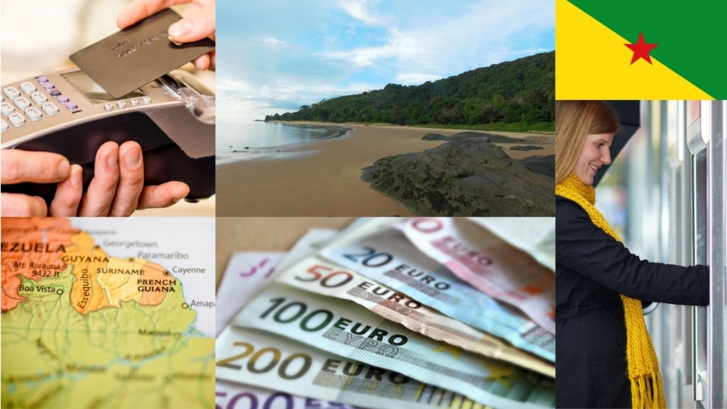 Geld abheben bezahlen Französisch Guyana