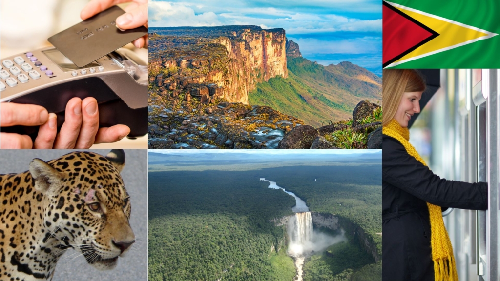 Geld abheben bezahlen Guyana