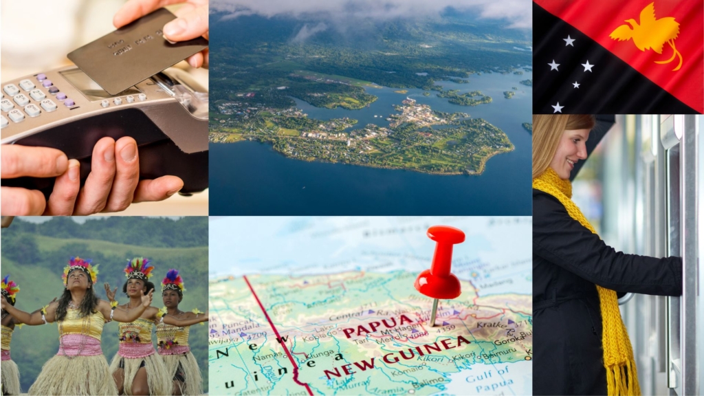 Abheben bezahlen Papua-Neuguinea