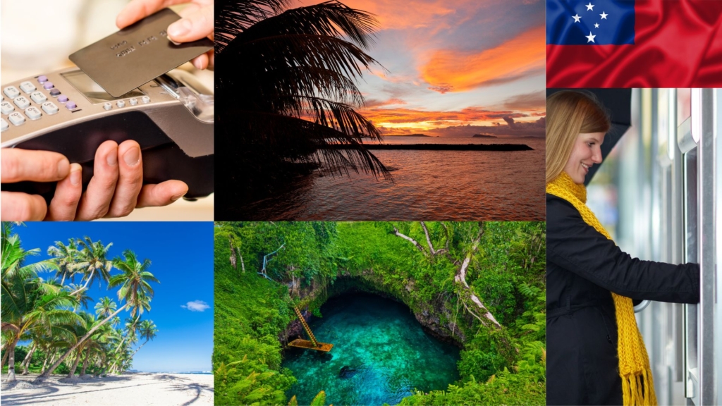 Abheben bezahlen Samoa