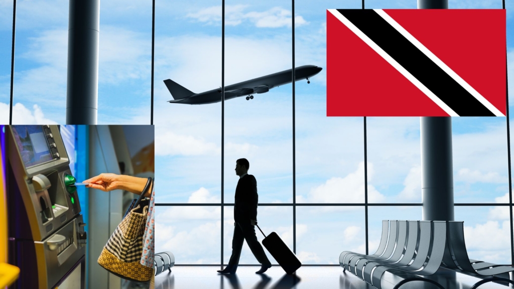 Geld abheben bezahlen Flughafen Trinidad & Tobago