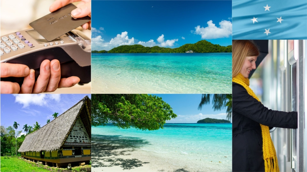 Geld abheben bezahlen Mikronesien