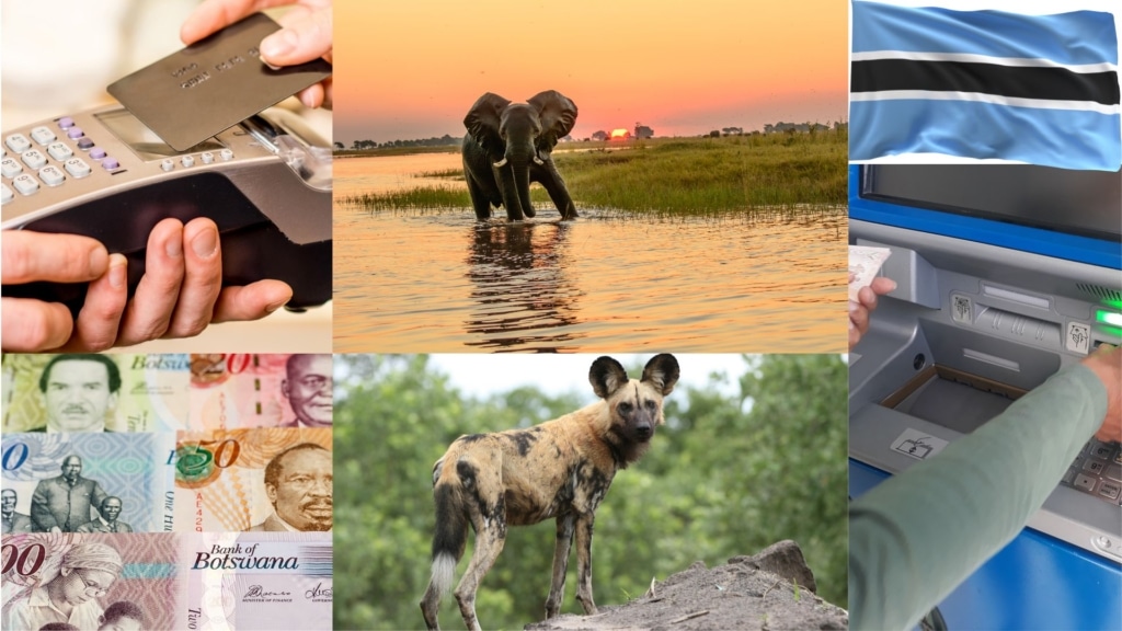 Geld abheben bezahlen Botswana